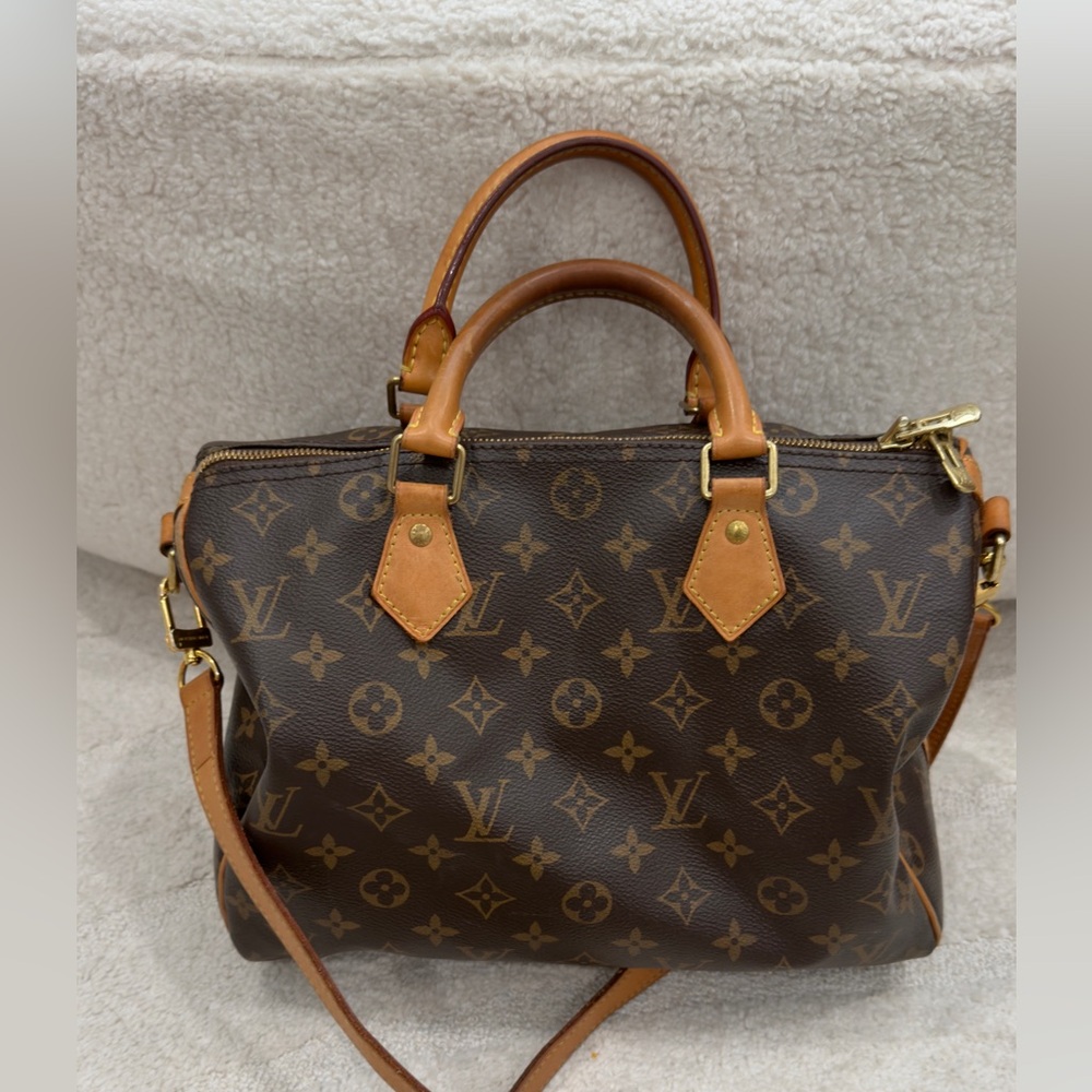 2018 LOUIS VUITTON Speedy 30 Bandouliere